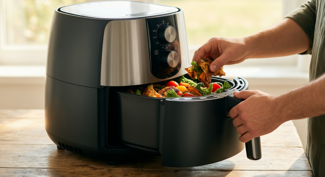 best air fryer 6 liter — illustrative AI-generated lifestyle image