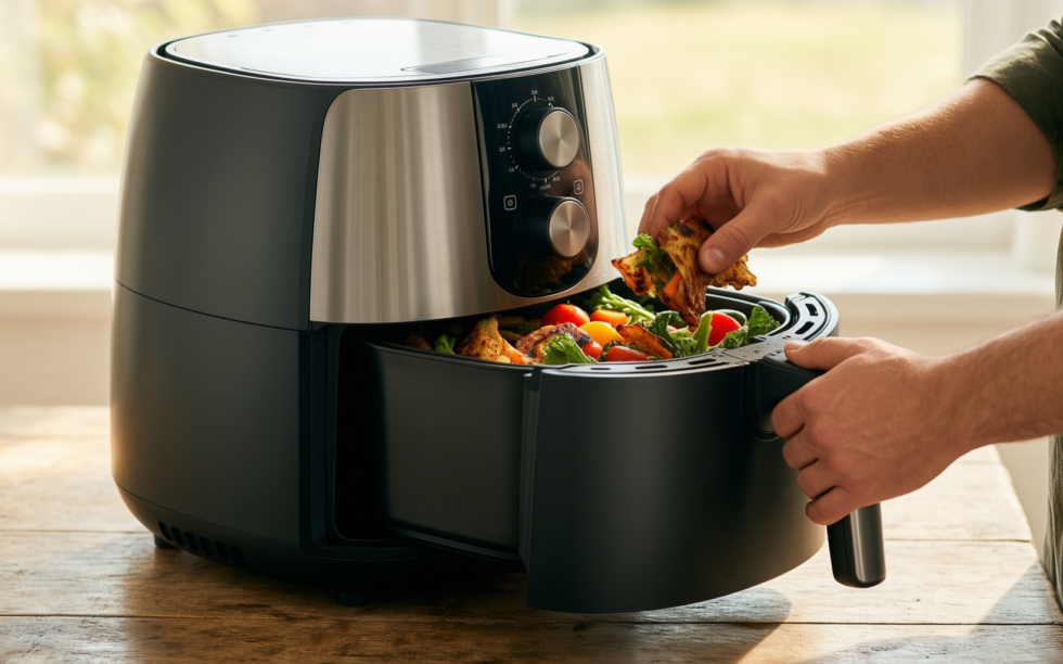 best air fryer 6 liter — illustrative AI-generated lifestyle image
