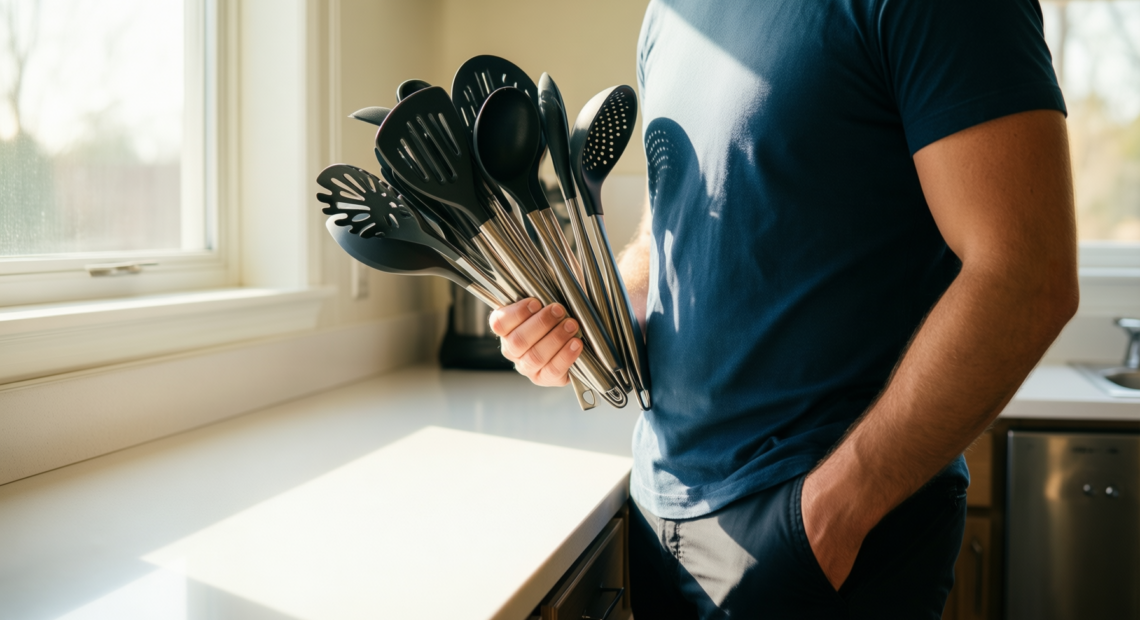 best kitchen utensil set — illustrative AI-generated lifestyle image