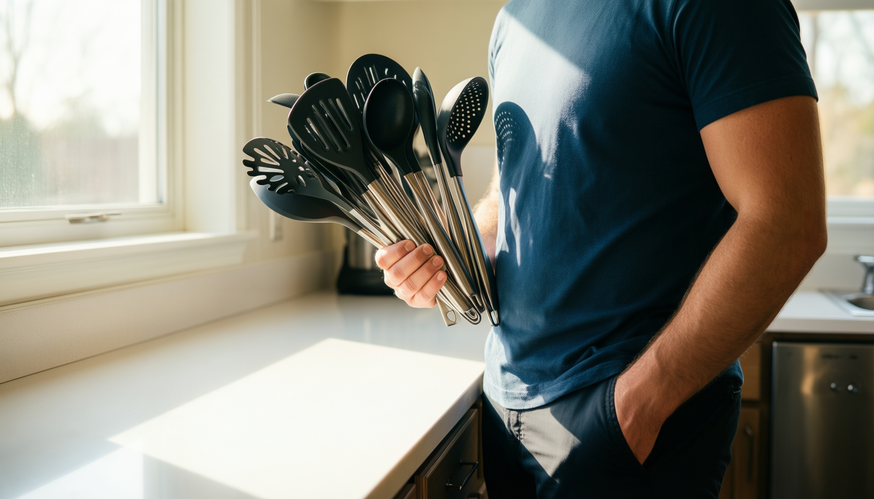 best kitchen utensil set — illustrative AI-generated lifestyle image