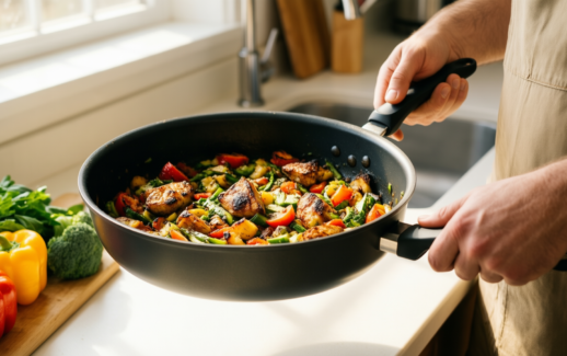 best nonstick cookware set 2 — illustrative AI-generated lifestyle image