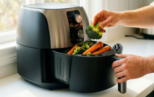 bosch series 6 air fryer xxl review — illustrative AI-generated lifestyle image