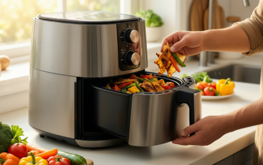 breville halo air fryer review — illustrative AI-generated lifestyle image