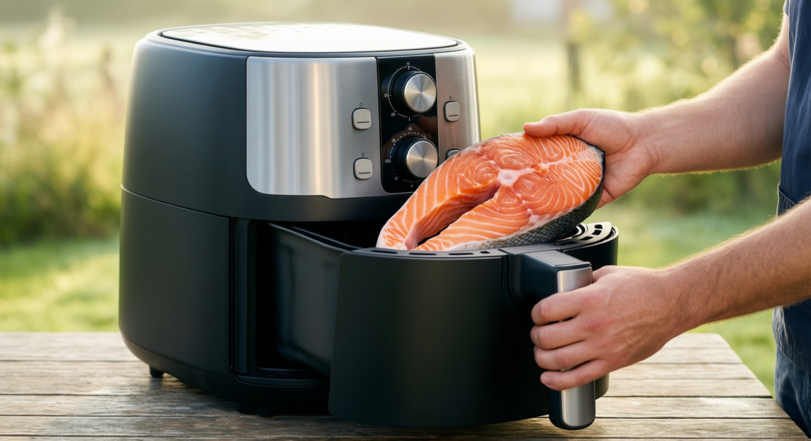 breville halo flexi air fryer 3 — illustrative AI-generated lifestyle image