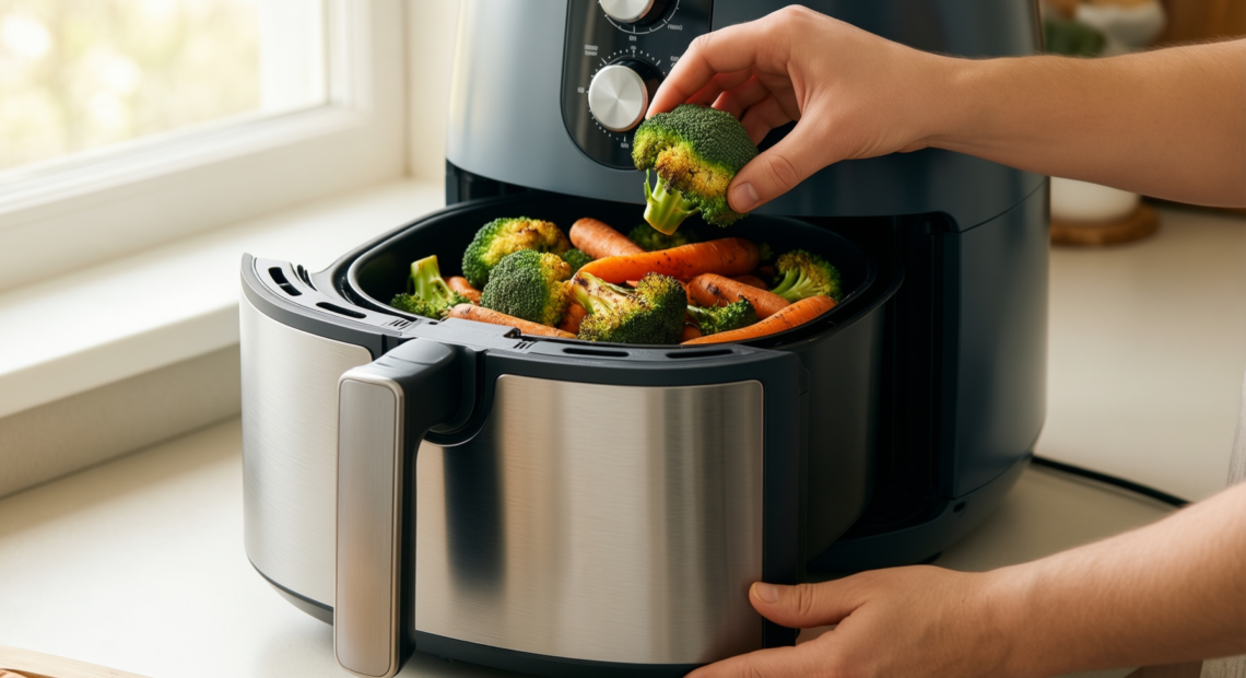 cosori air fryer lite 3 8l review — illustrative AI-generated lifestyle image