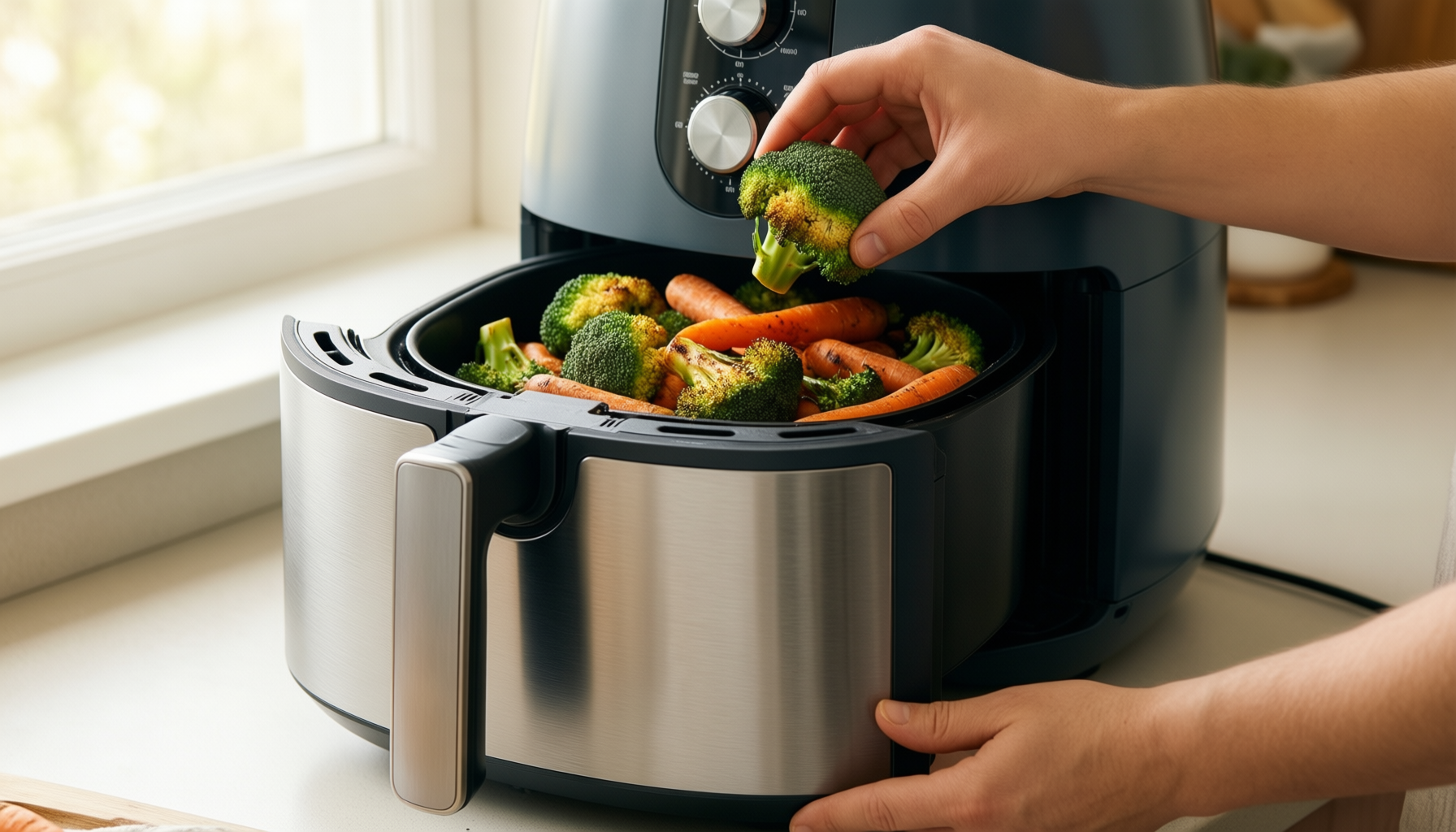 cosori air fryer lite 3 8l review — illustrative AI-generated lifestyle image