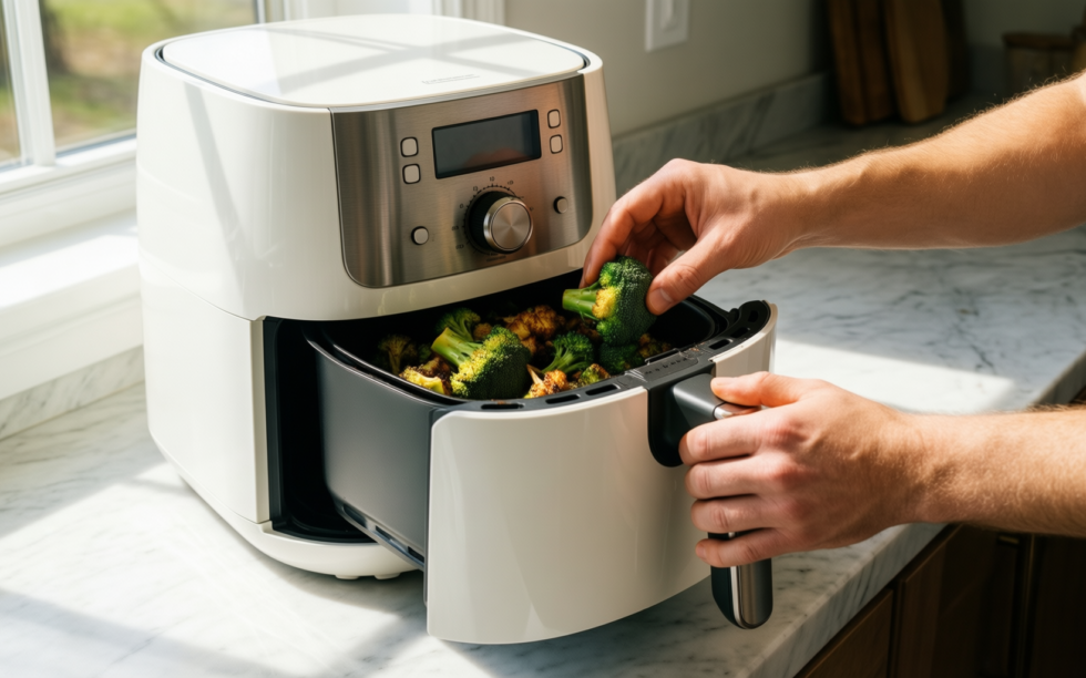 cosori turboblaze air fryer 6l review — illustrative AI-generated lifestyle image