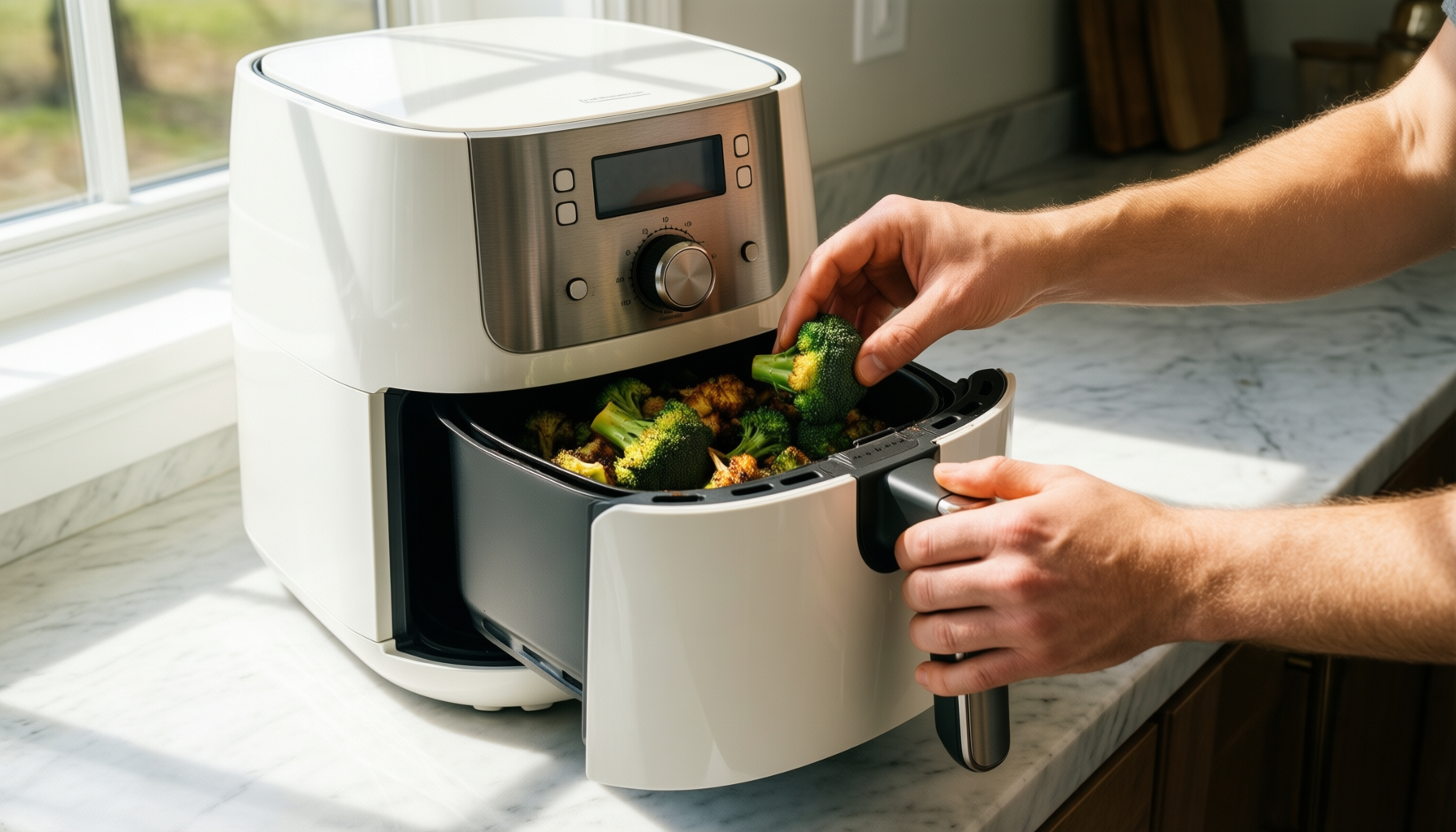 cosori turboblaze air fryer 6l review — illustrative AI-generated lifestyle image
