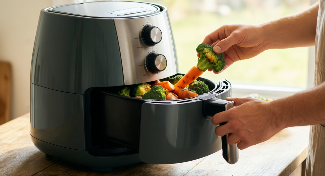cuisinart 8 5l air fryer uk — illustrative AI-generated lifestyle image