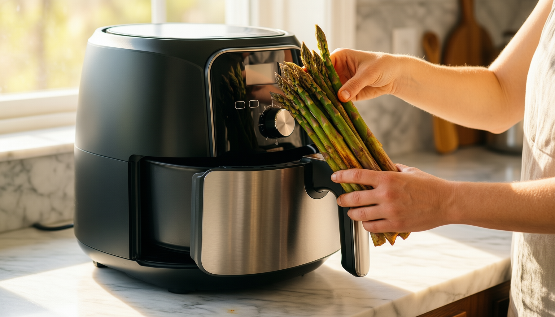 cuisinart air fryer mini oven uk — illustrative AI-generated lifestyle image