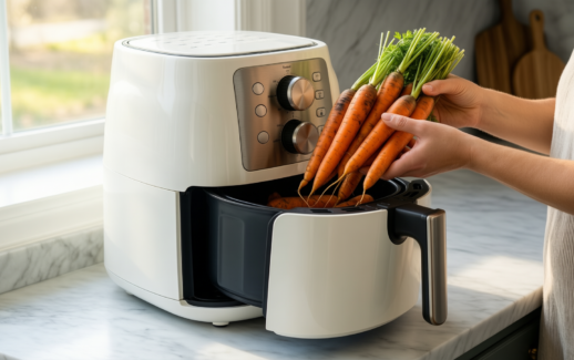 cuisinart xxl air fryer with 2 drawers — illustrative AI-generated lifestyle image