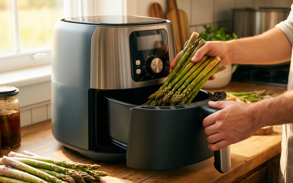 fridja super oven compact digital air fryer — illustrative AI-generated lifestyle image