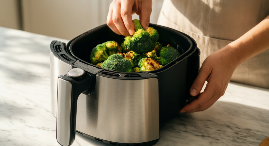 instant vortex plus air fryer review — illustrative AI-generated lifestyle image