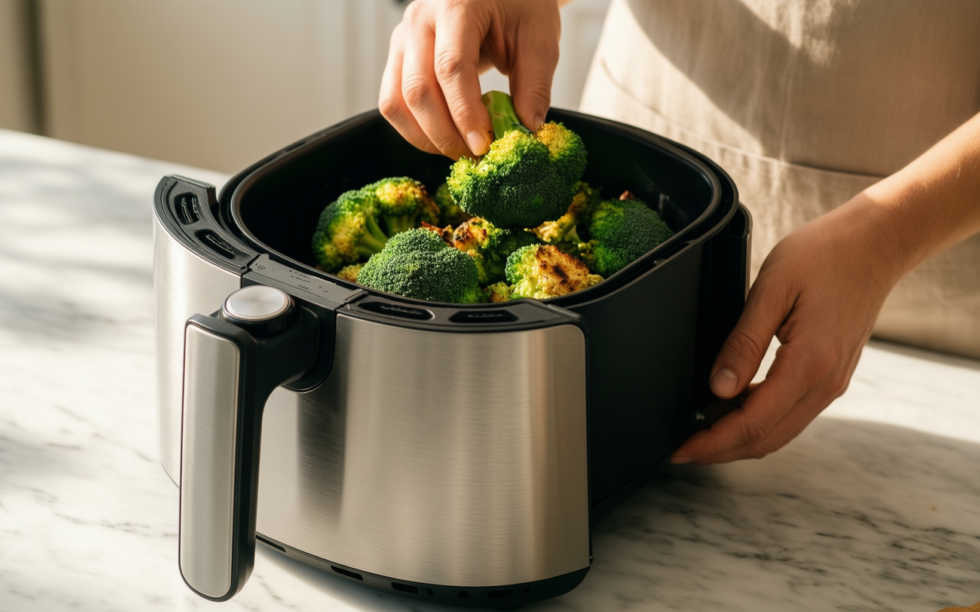 instant vortex plus air fryer review — illustrative AI-generated lifestyle image