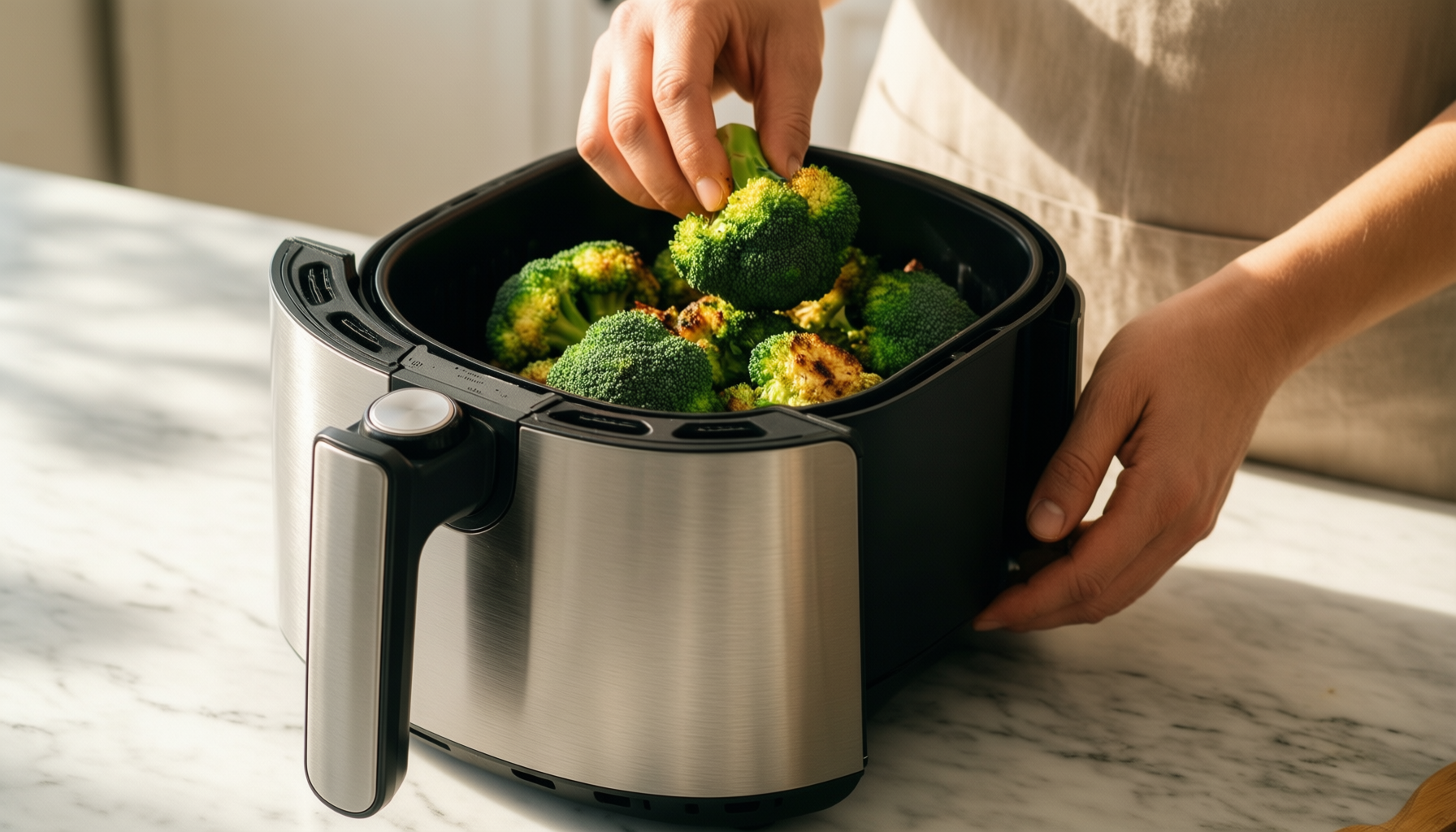 instant vortex plus air fryer review — illustrative AI-generated lifestyle image