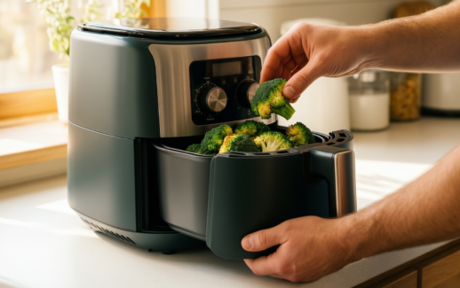 mini air fryer 2l — illustrative AI-generated lifestyle image