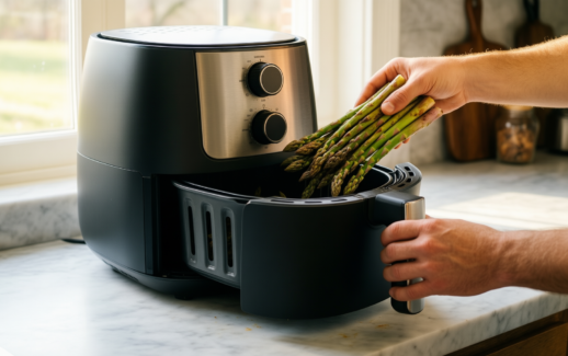 ninja af100uk air fryer review — illustrative AI-generated lifestyle image
