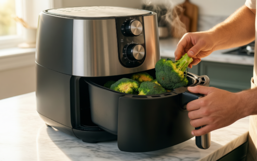 ninja foodi 10 in 1 air fryer oven — illustrative AI-generated lifestyle image