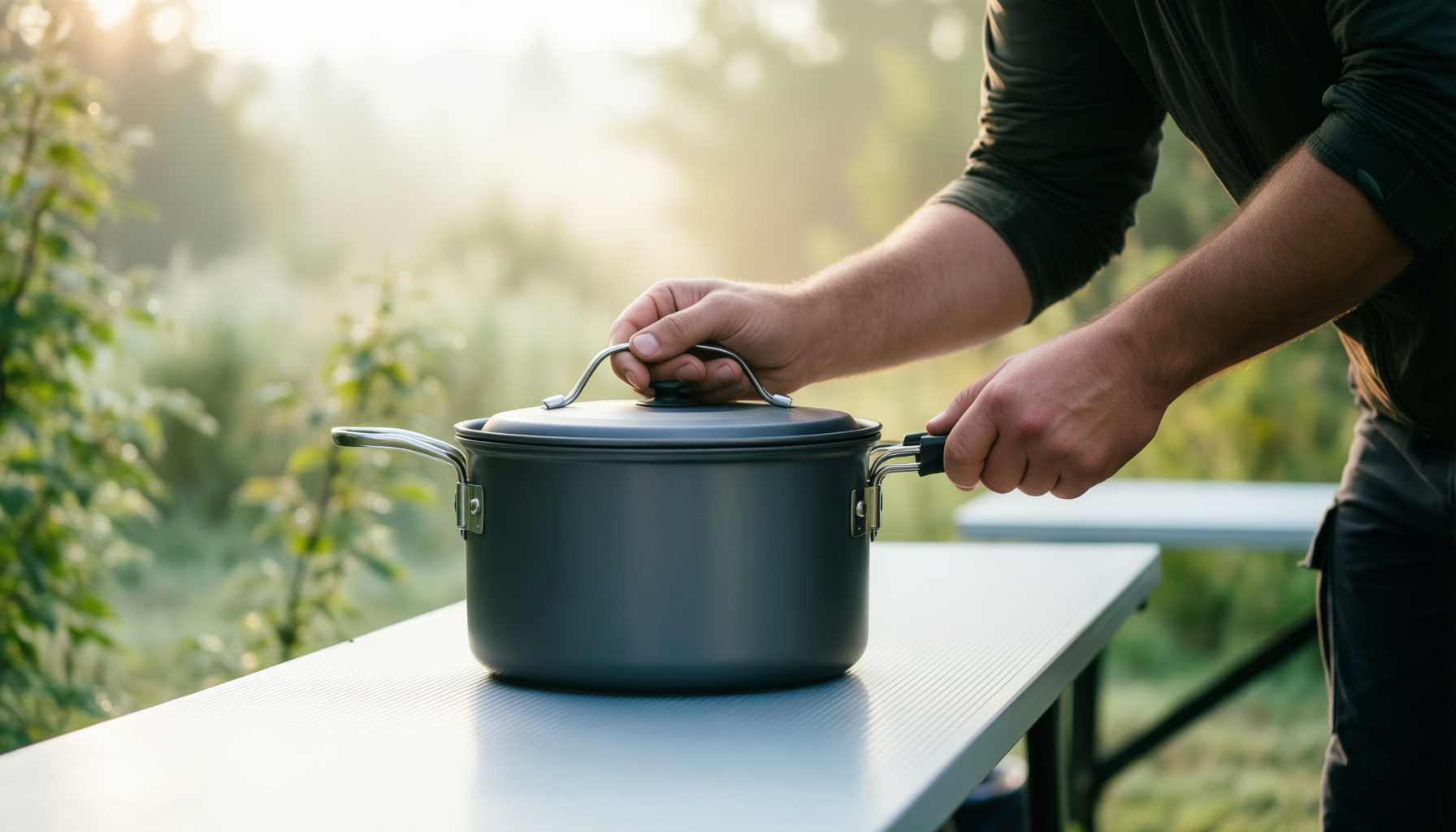 non stick pots and pans set — illustrative AI-generated lifestyle image
