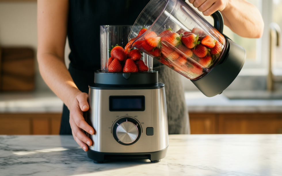 nutribullet 900 blender review — illustrative AI-generated lifestyle image