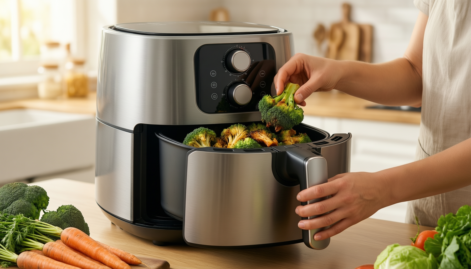 philips airfryer xl review — illustrative AI-generated lifestyle image