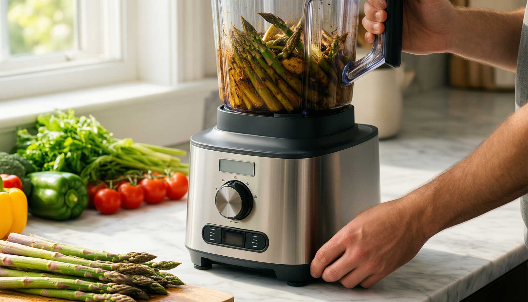 power xl vortex pro 9 5l air fryer — illustrative AI-generated lifestyle image