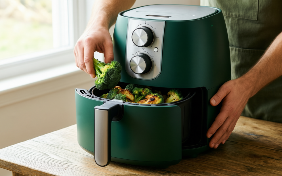 powerxl air fryer 5 7l — illustrative AI-generated lifestyle image