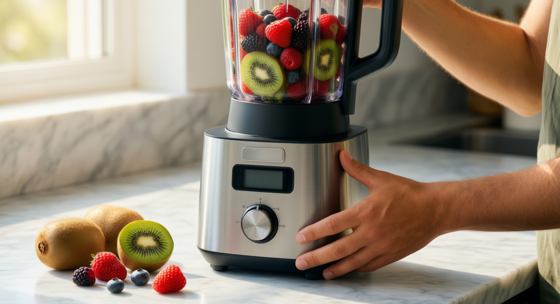 russell hobbs desire jug blender review — illustrative AI-generated lifestyle image