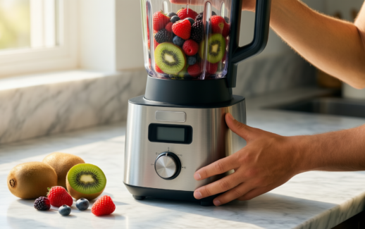 russell hobbs desire jug blender review — illustrative AI-generated lifestyle image
