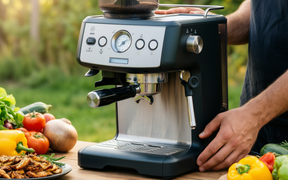 russell hobbs filter coffee machine review — illustrative AI-generated lifestyle image