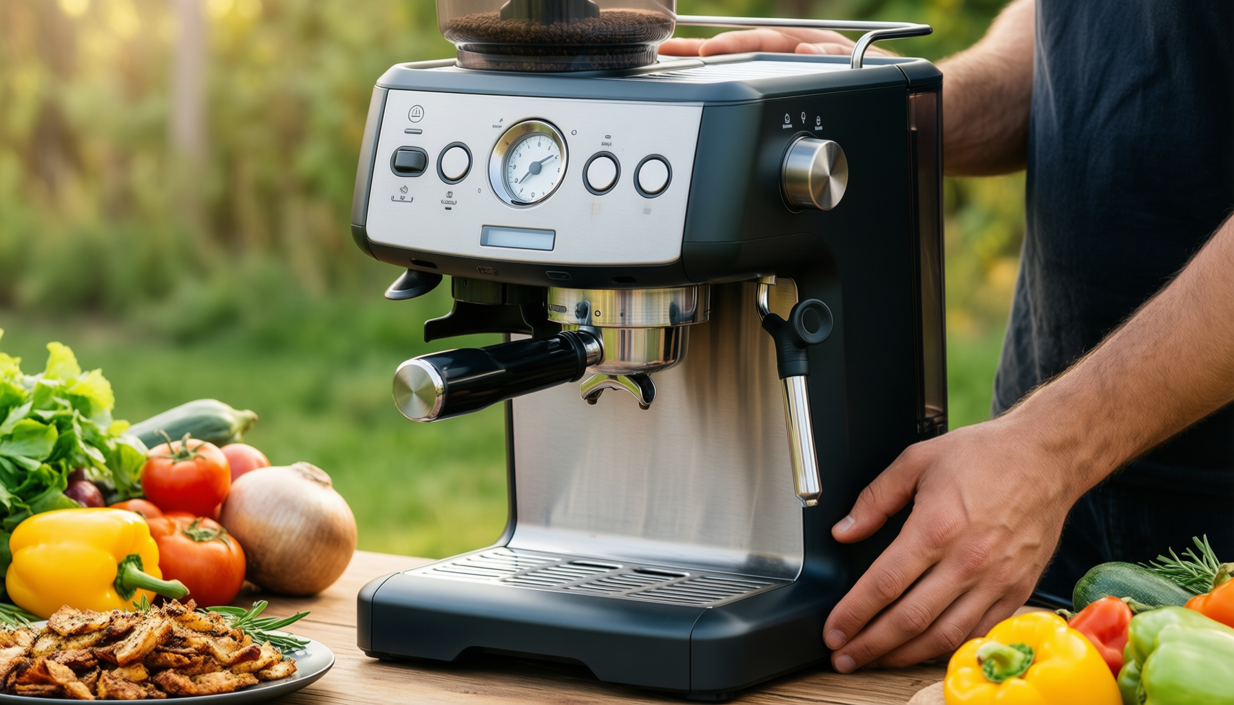russell hobbs filter coffee machine review — illustrative AI-generated lifestyle image