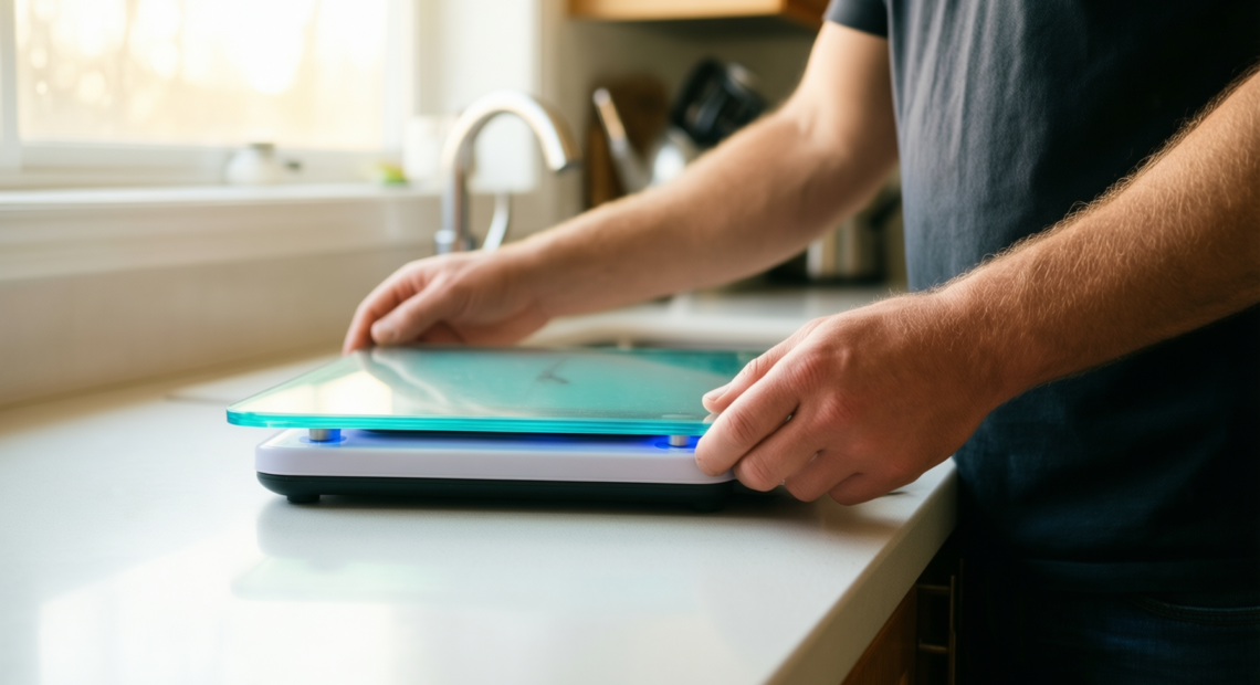 salter kitchen scale review — illustrative AI-generated lifestyle image