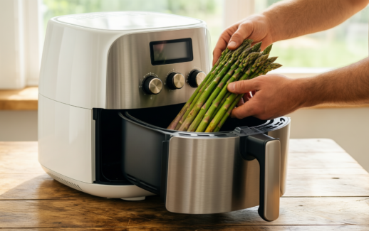 swan 11l twin stack air fryer review — illustrative AI-generated lifestyle image