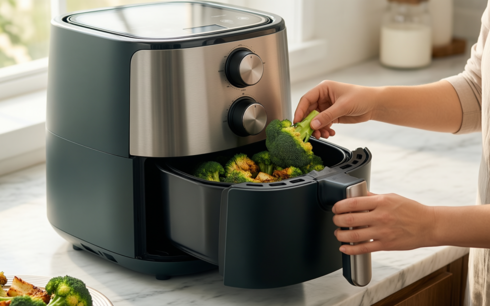 tefal easy fry 15l air fryer review — illustrative AI-generated lifestyle image
