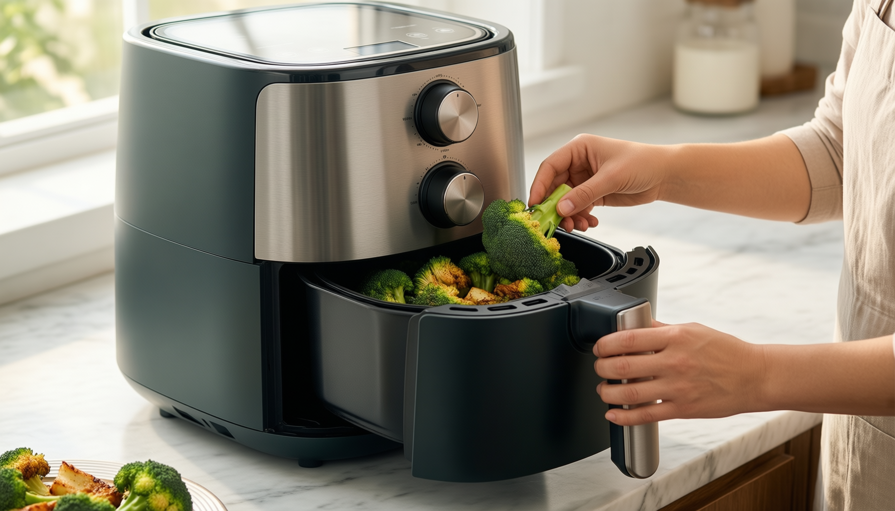 tefal easy fry 15l air fryer review — illustrative AI-generated lifestyle image