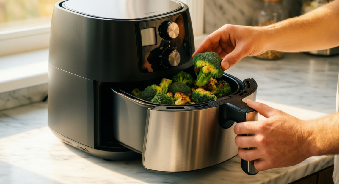 tower airx 5l air fryer review — illustrative AI-generated lifestyle image