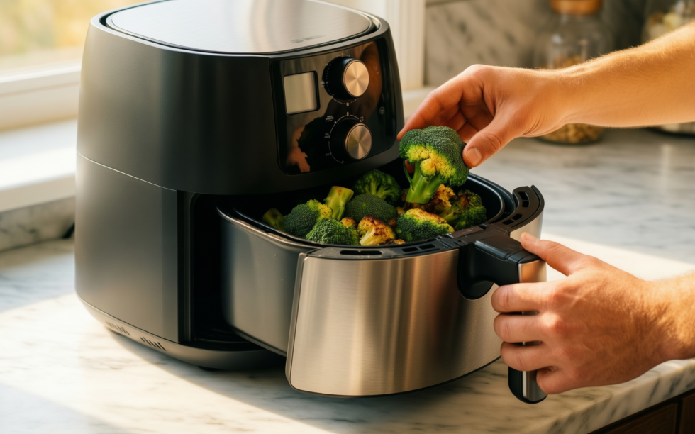 tower airx 5l air fryer review — illustrative AI-generated lifestyle image