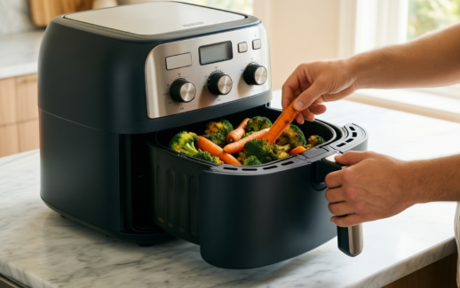 tower t17137cmnb air fryer review — illustrative AI-generated lifestyle image