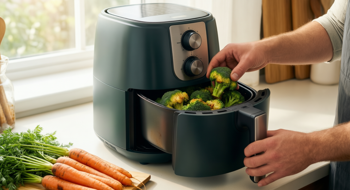 tower t17151 vortx air fryer review — illustrative AI-generated lifestyle image