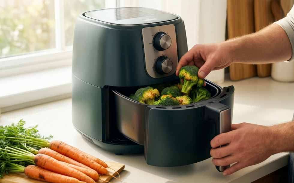 tower t17151 vortx air fryer review — illustrative AI-generated lifestyle image