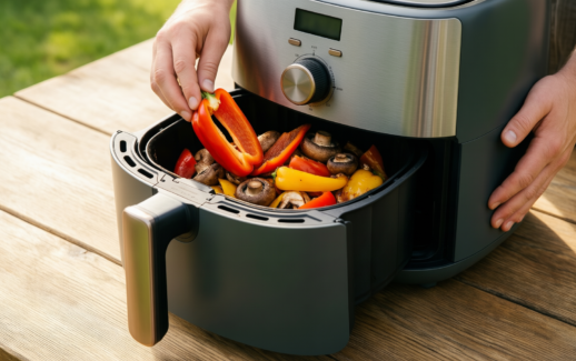 tower vortx air fryer review — illustrative AI-generated lifestyle image