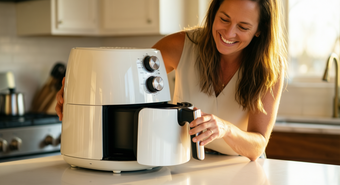 karaca air fryer review — illustrative AI-generated lifestyle image