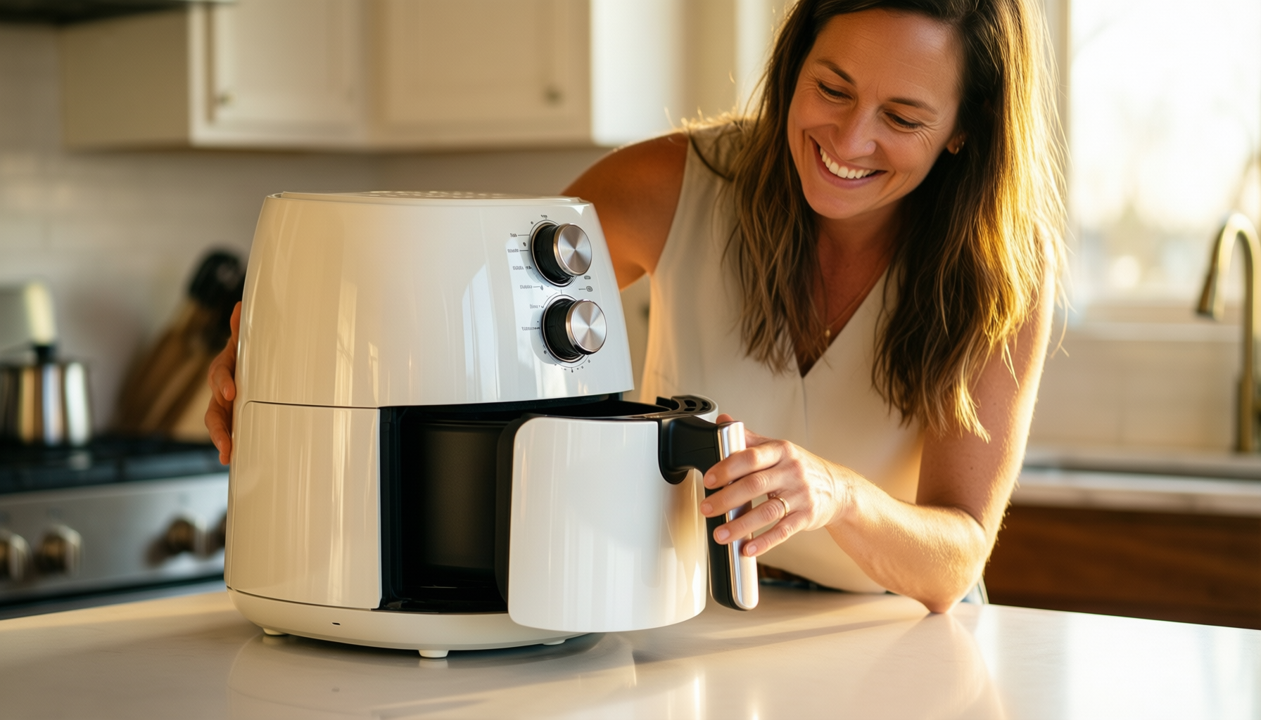 karaca air fryer review — illustrative AI-generated lifestyle image