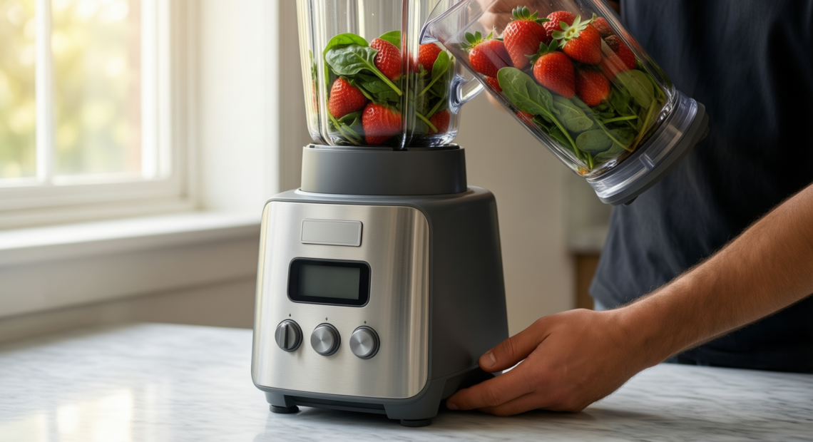 ninja blender bn495uk — illustrative AI-generated lifestyle image