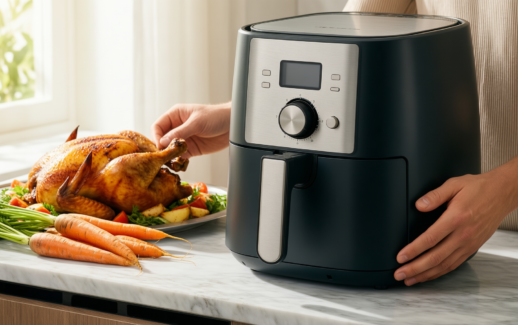 Tefal Easy Fry Air Fryer Oven — illustrative AI-generated lifestyle image