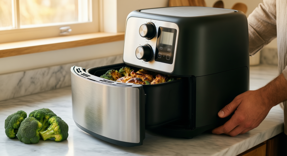 Philips Airfryer 3000 Series XL review — illustrative AI-generated lifestyle image