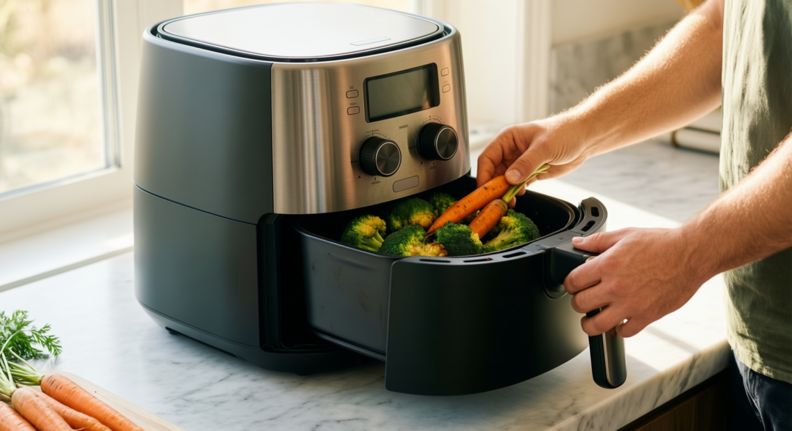 Philips Airfryer 3000 Series XL review — illustrative AI-generated lifestyle image
