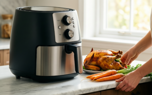 Tefal Easy Fry Air Fryer Oven — illustrative AI-generated lifestyle image