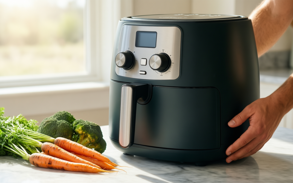 ninja air fryer max pro review — illustrative AI-generated lifestyle image