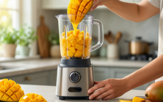 2200w commercial blender — illustrative AI-generated lifestyle image